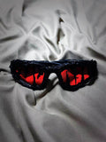 Y2K Streetwear Handmade Resin Drip Sunglasses – Gothic Cyberpunk Statement Shades | Blackyyds