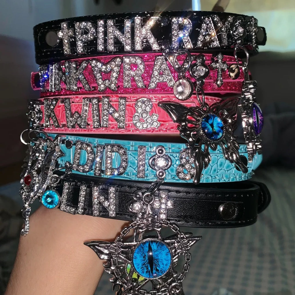 Customize Choker-PINKRAY Double Moon Gothic Choker