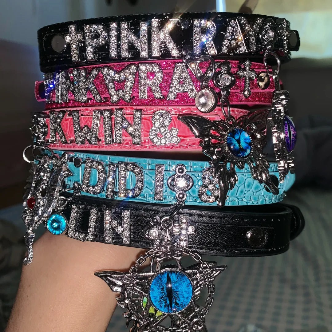 Customize Choker-PINKRAY Moon Butterfly Gothic Choker