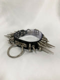 "The Attendant" Handmade Gothic Punk Spiked Choker | Y2K Metal Statement Necklace