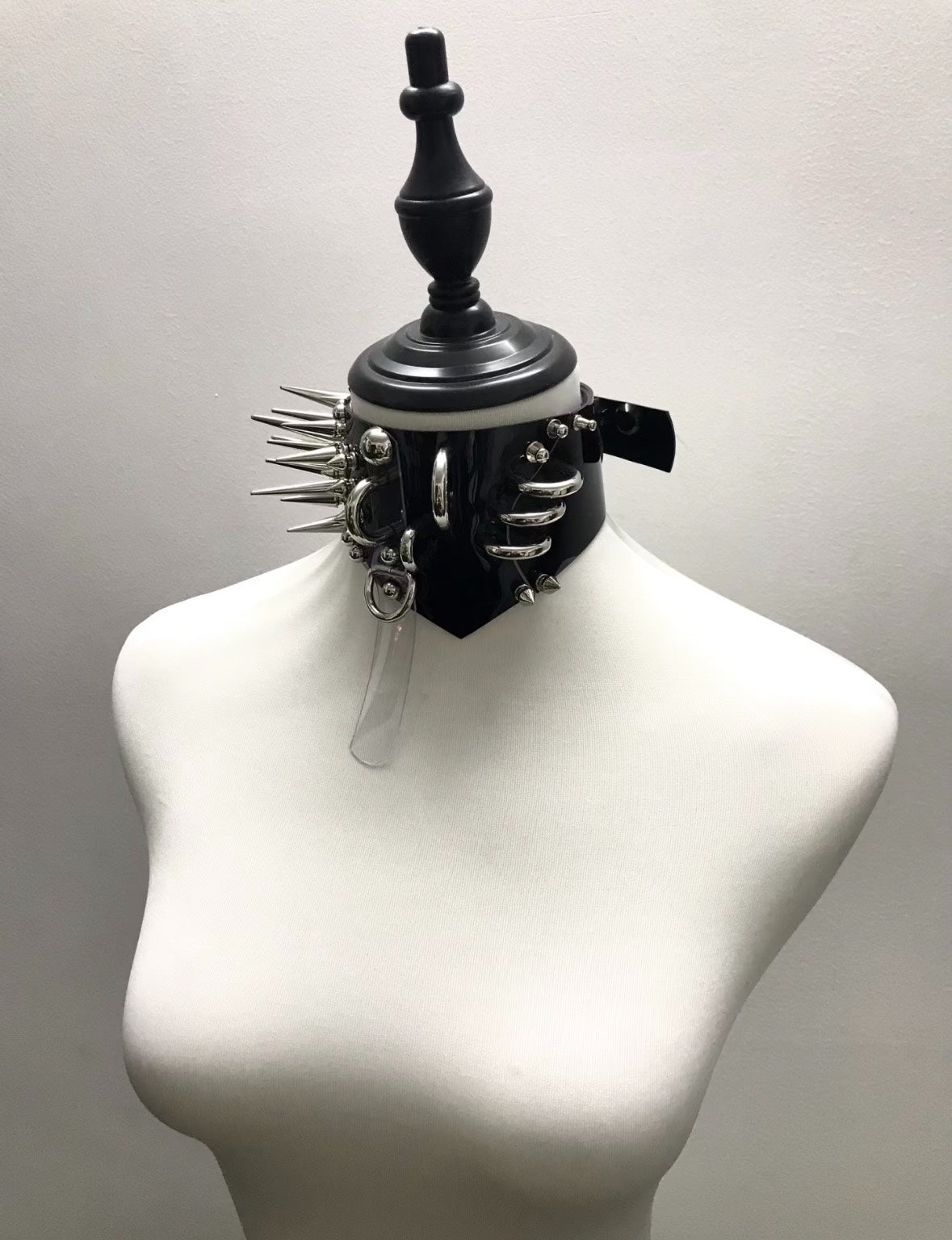 "Altered Flesh" Handmade Gothic Punk Metal Studded Choker | Alt Subculture Statement Necklace