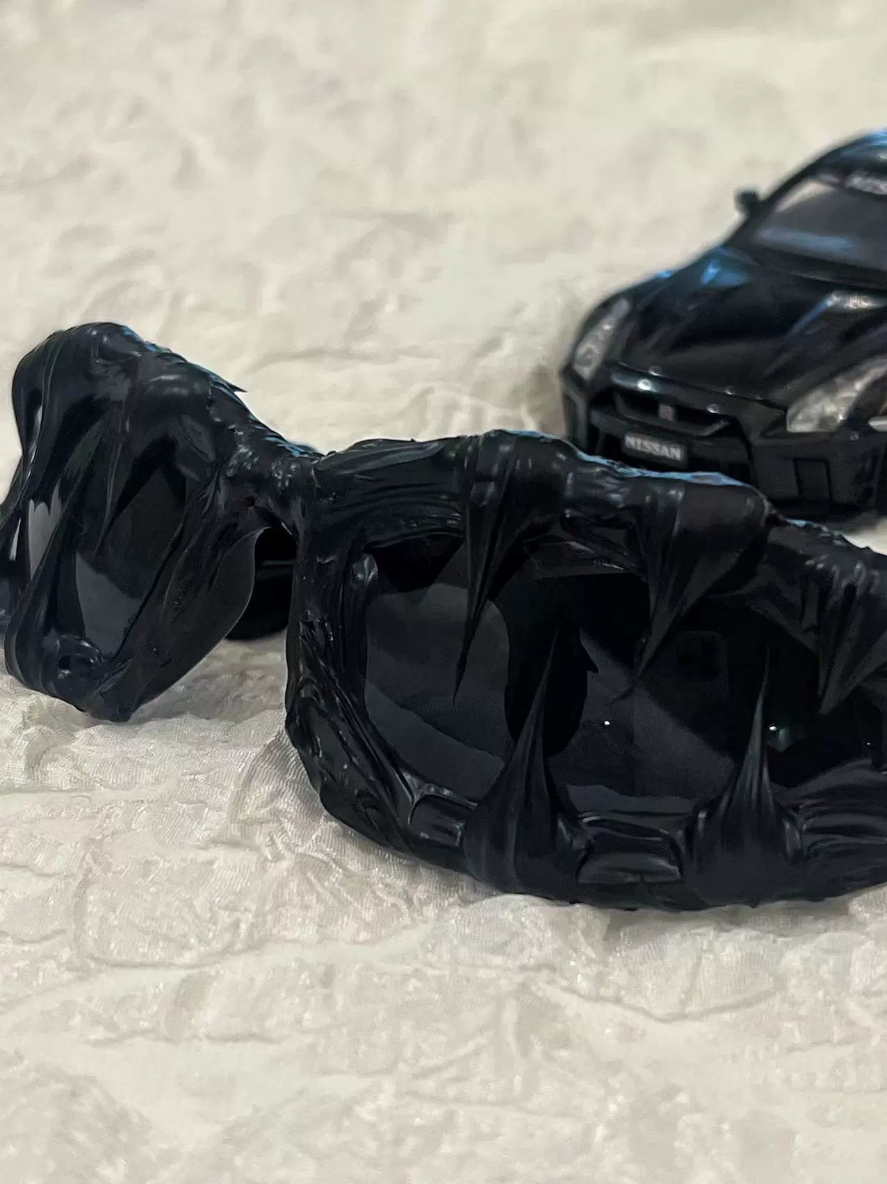 "Venom" Y2K Streetwear Handmade Resin Drip Sunglasses – Gothic Cyberpunk Statement
