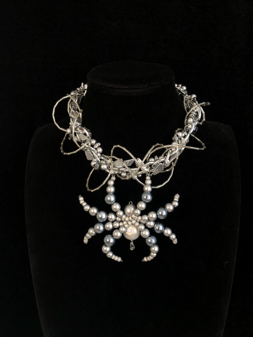 Import Spider Necklace Dark Gothic Punk Handmade