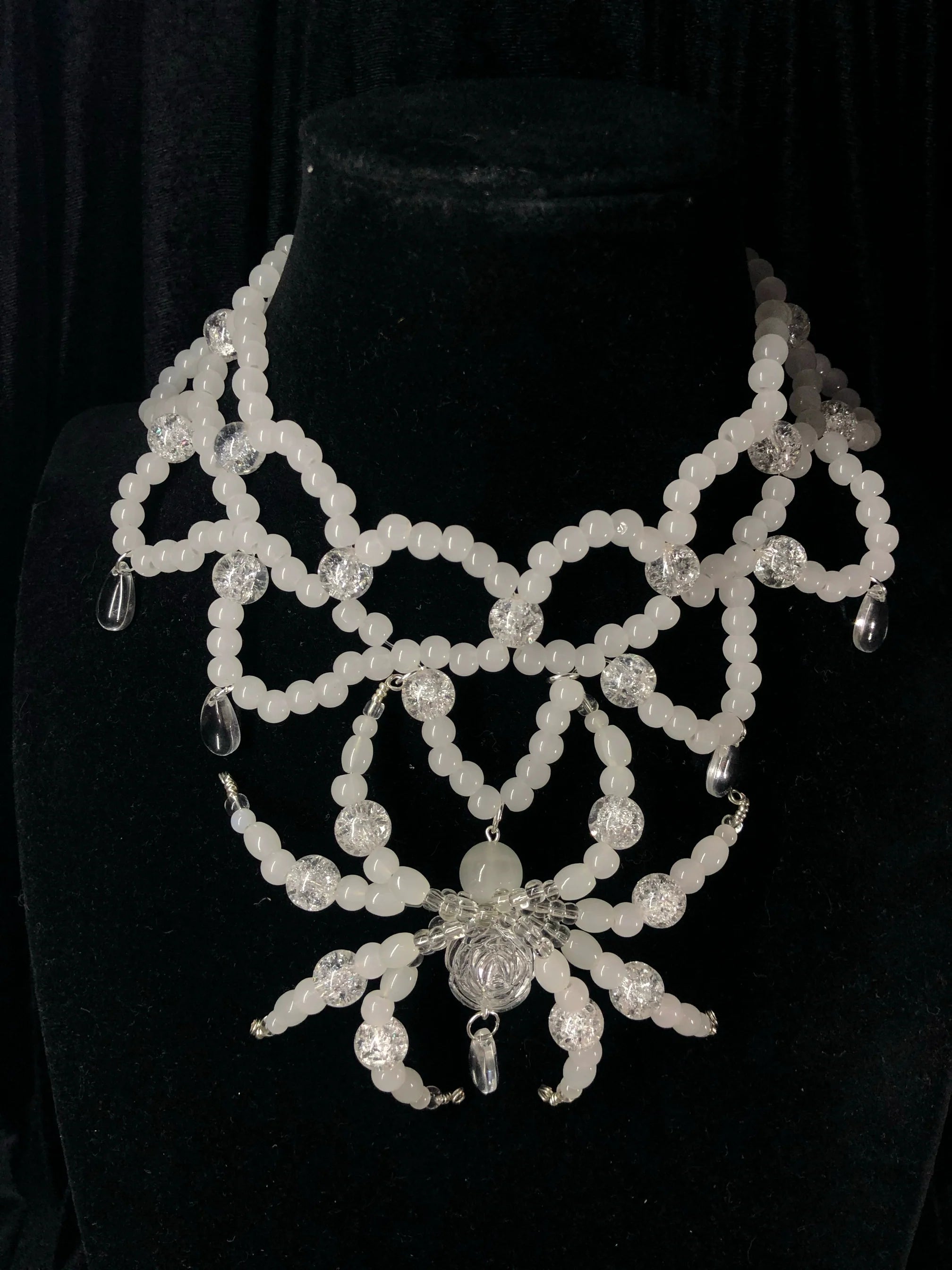 Jade Spirit Necklace Collar Dark Punk Gothic Choker