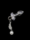 Angel Wing Pearl Jewel Plug