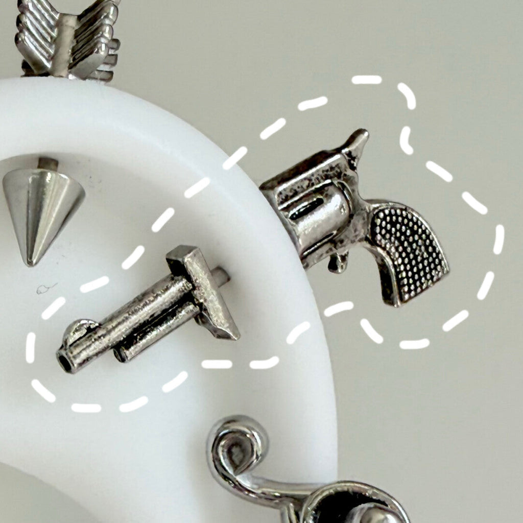 Titanium Steel Studs Ear Cuffs & Hoops
