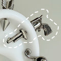 Titanium Steel Studs Ear Cuffs & Hoops