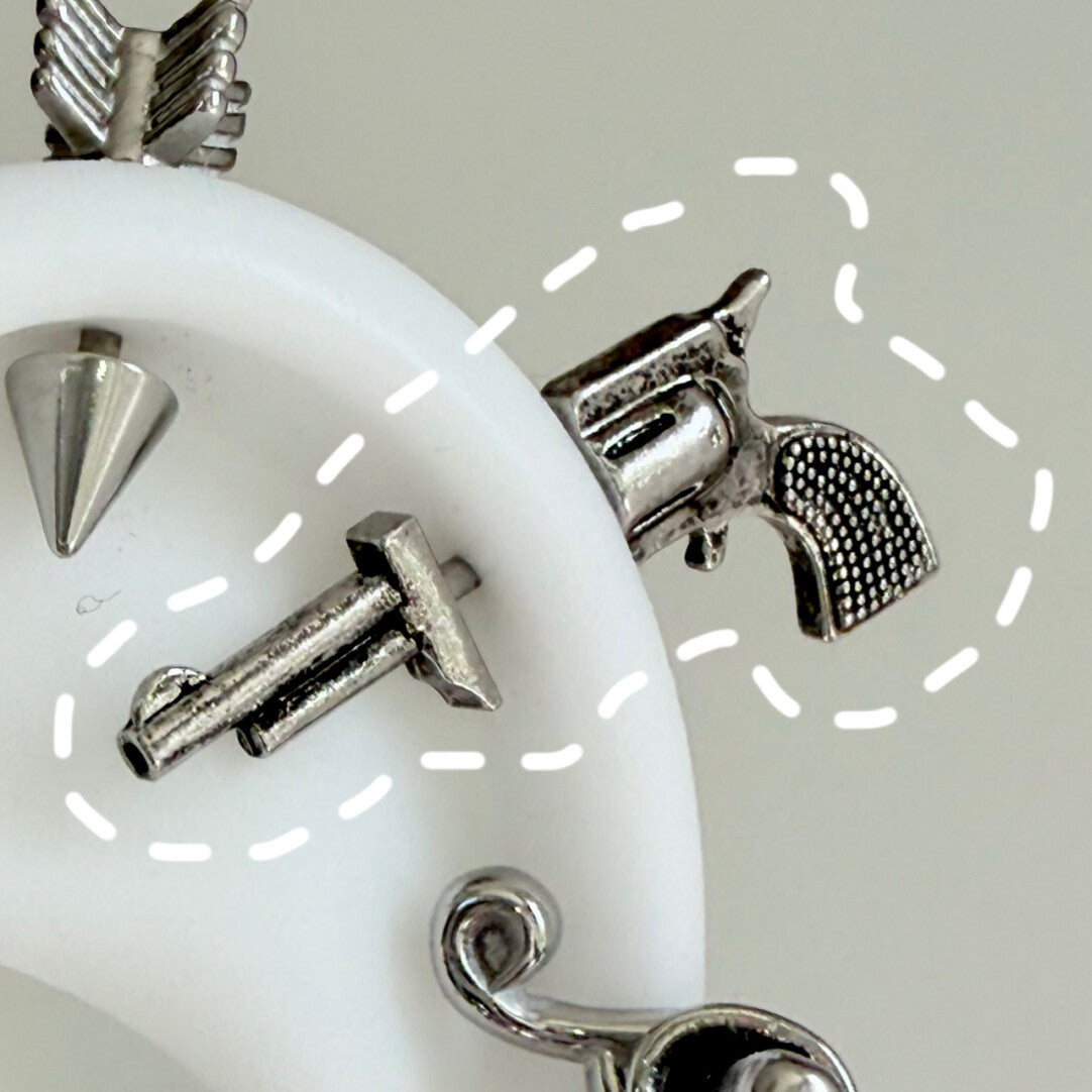 Titanium Steel Studs Ear Cuffs & Hoops