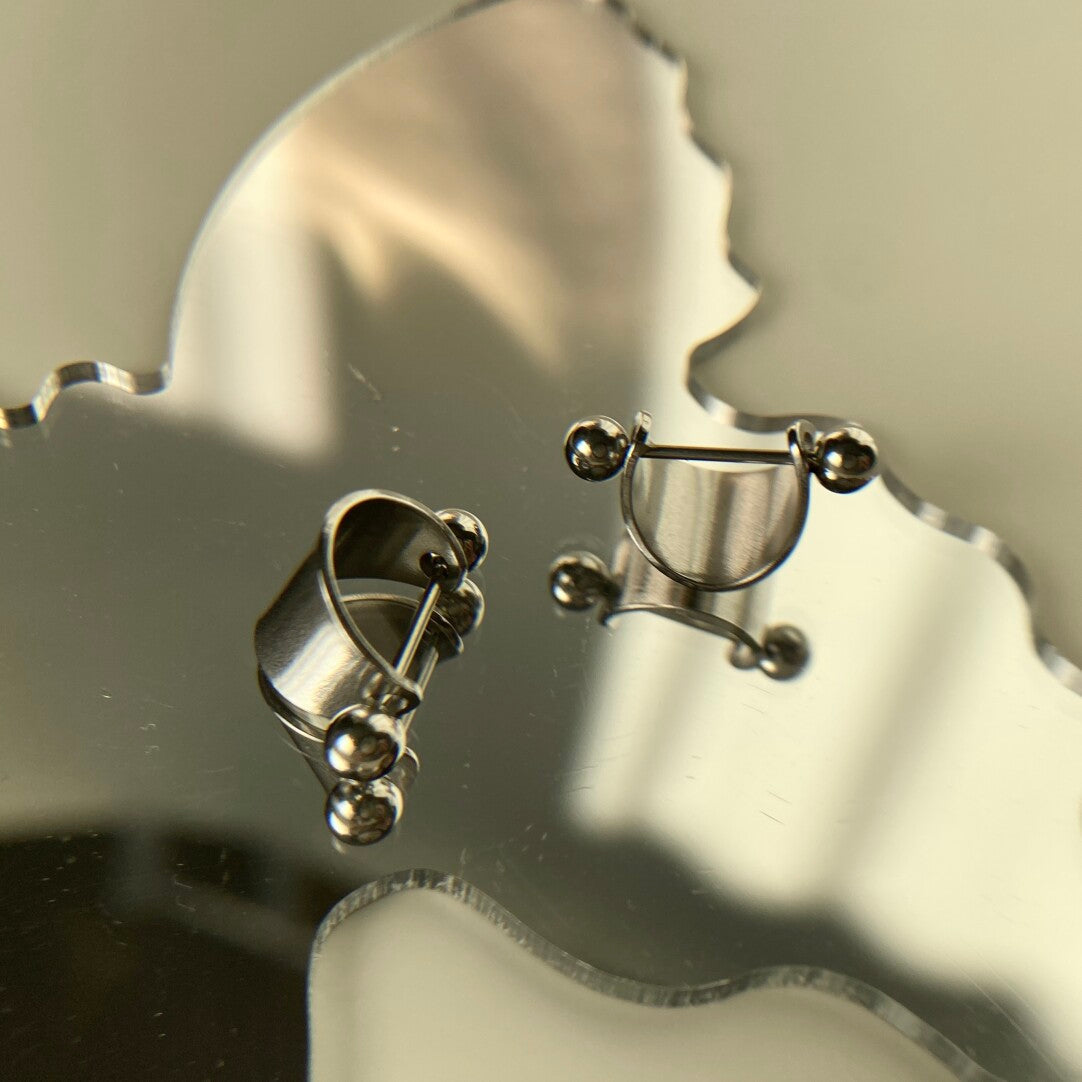 Titanium U-Shaped Cartilage Hoop Earring · 1.2mm Bar · Single Piece