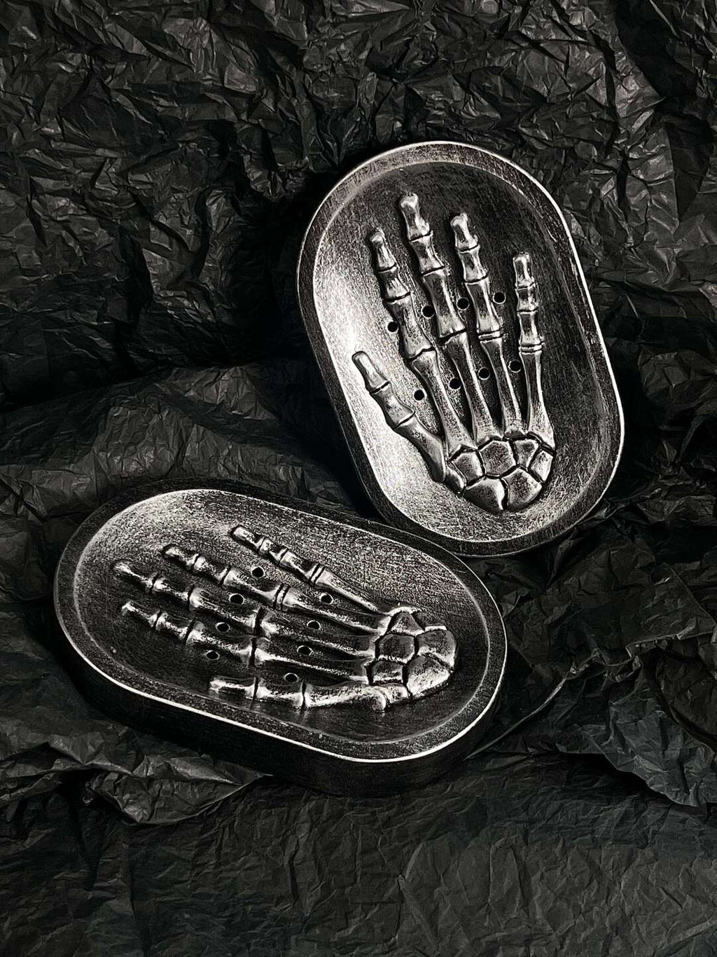 Ghost Hand Soap Holder | Dark Punk Creative Home Niche Design Soap Dish Tray Storage · Brown