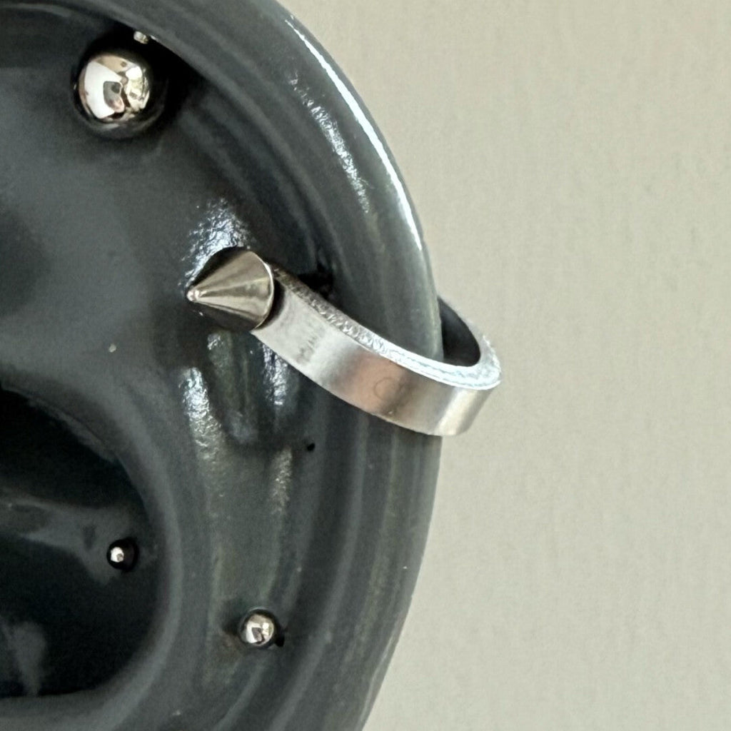 Titanium U-Shaped Cartilage Hoop Earring · 1.2mm Bar · Single Piece