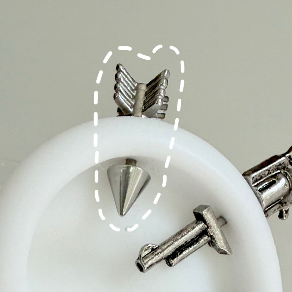 Titanium Steel Studs Ear Cuffs & Hoops