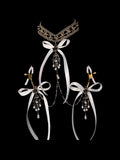 Gothic Bow Choker - with Body Chain | Blackyyds