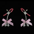 Gothic Bow Pendant - Multi-Color Pearl Clip Attachment - gothic necklace | Blackyyds