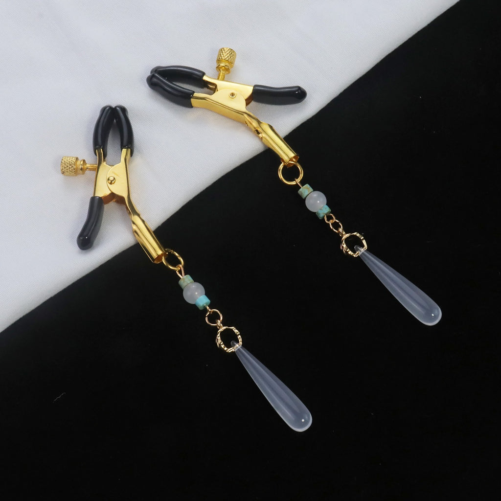 Gothic Butterfly Teardrop Pendant - Crystal Clip Attachment product view 5 | Blackyyds