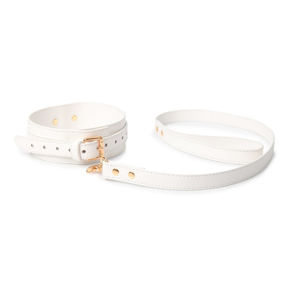 Gothic Choker Bracelet Set - 6-Piece White close-up detail | Blackyyds