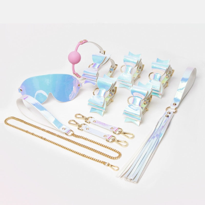 Gothic Choker Bracelet Set - 8-Piece Multicolor | Blackyyds