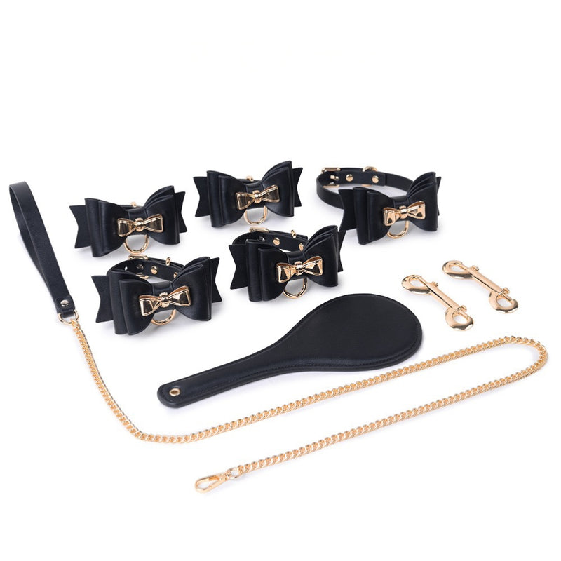 Gothic Choker Bracelet Set - 9-Piece Black | Blackyyds