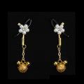 Gothic Flower Palace Bell Chain Pendant - Pearl Clip Attachment | Blackyyds
