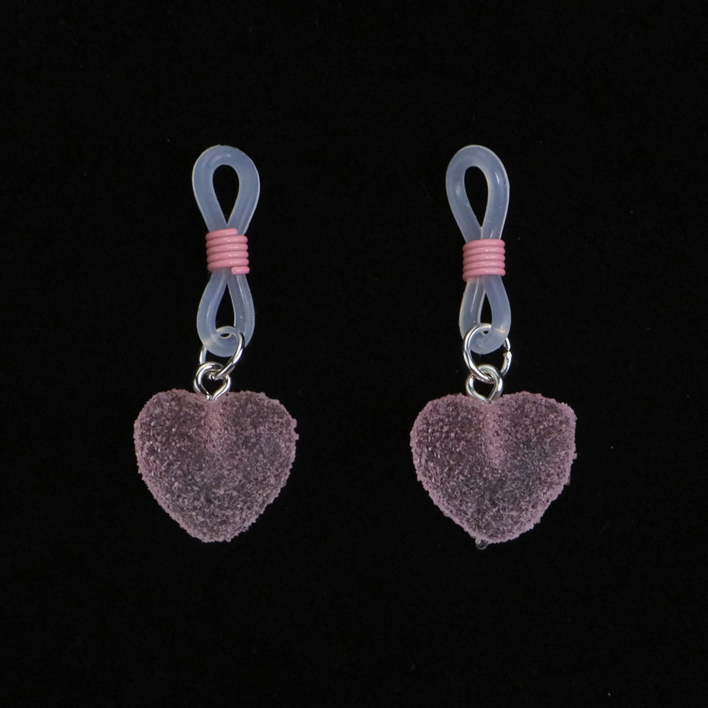 Gothic Heart Pendant - Ombre Elastic Band Style product view 3 | Blackyyds