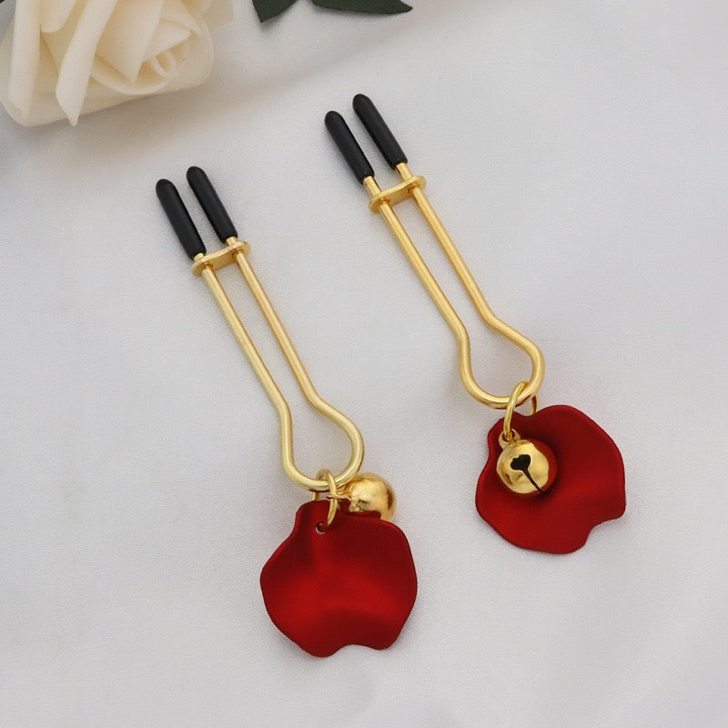 Gothic Petal Bell Pendant - Multi-Color Clip Attachment gothic jewelry product view 2 | Blackyyds