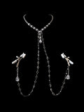 Gothic Rhinestone Choker - with Body Chain | Blackyyds