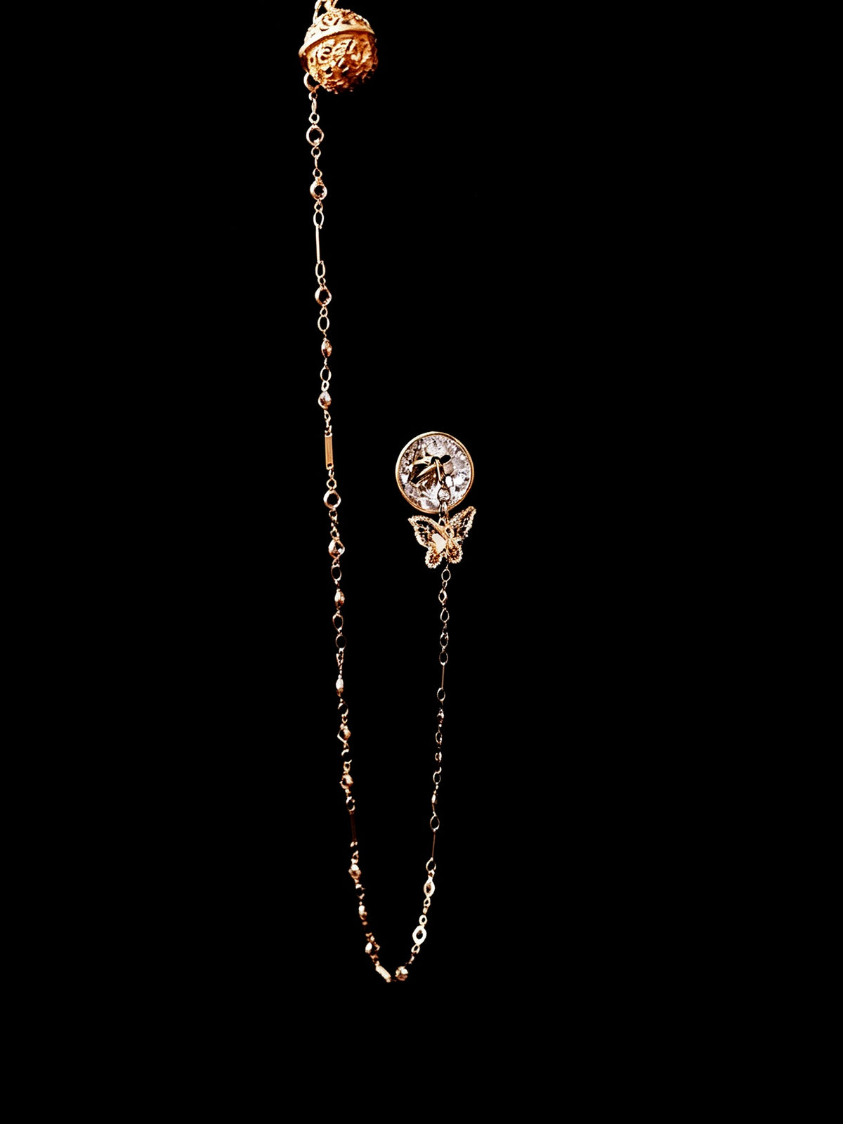 Papillon Body Chain Jewel Plug