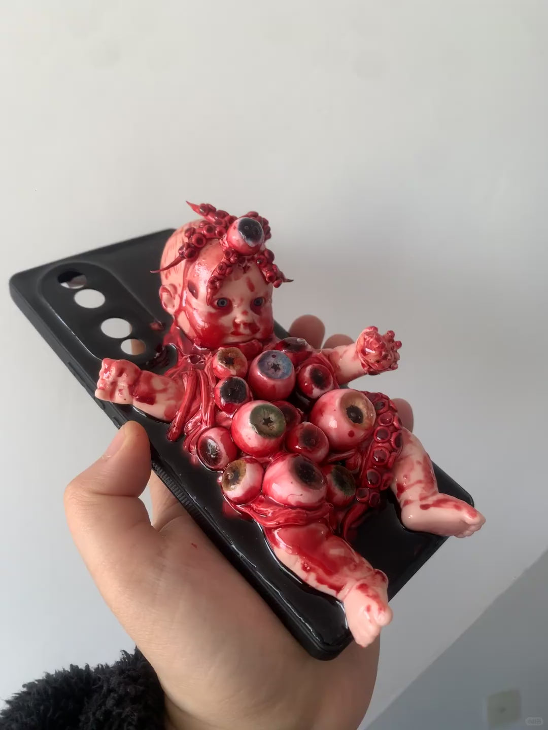 Gothic Punk Rock Y2K Black Style Phone Case