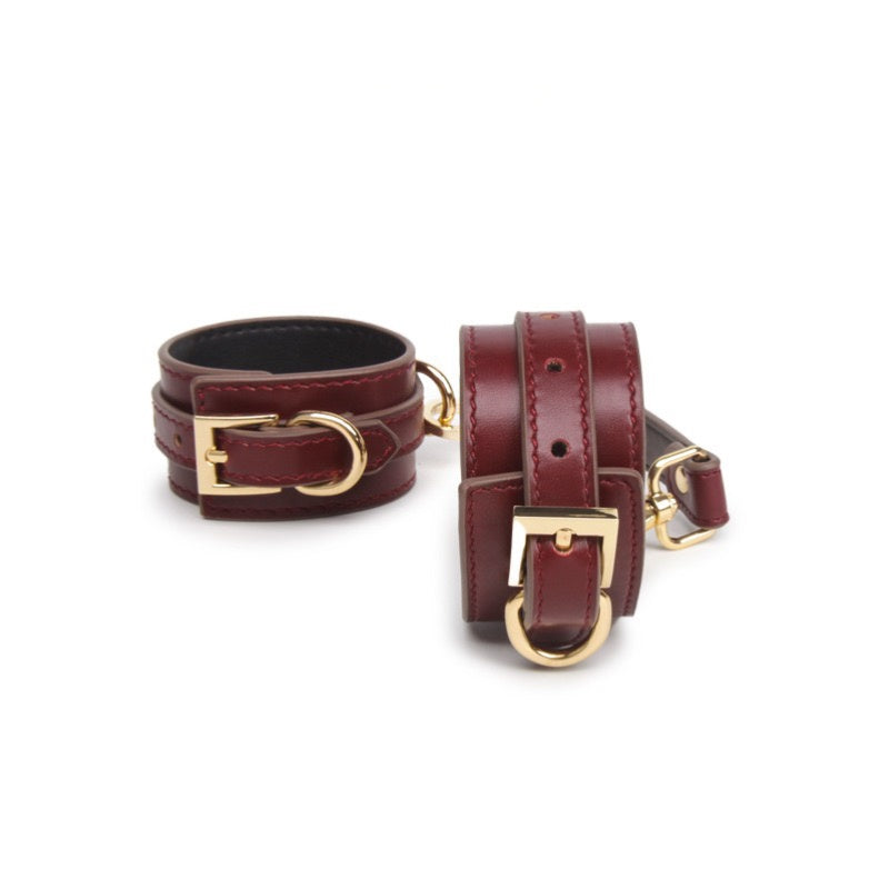 Punk Leather Cuff Bracelet - Multi-Color Cowhide product view 3 | Blackyyds