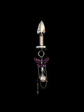 Purple Papillon Pearl Jewel Plug