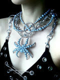 Mechanical Spider Necklace Dark Gothic Punk Handmade | Blackyyds