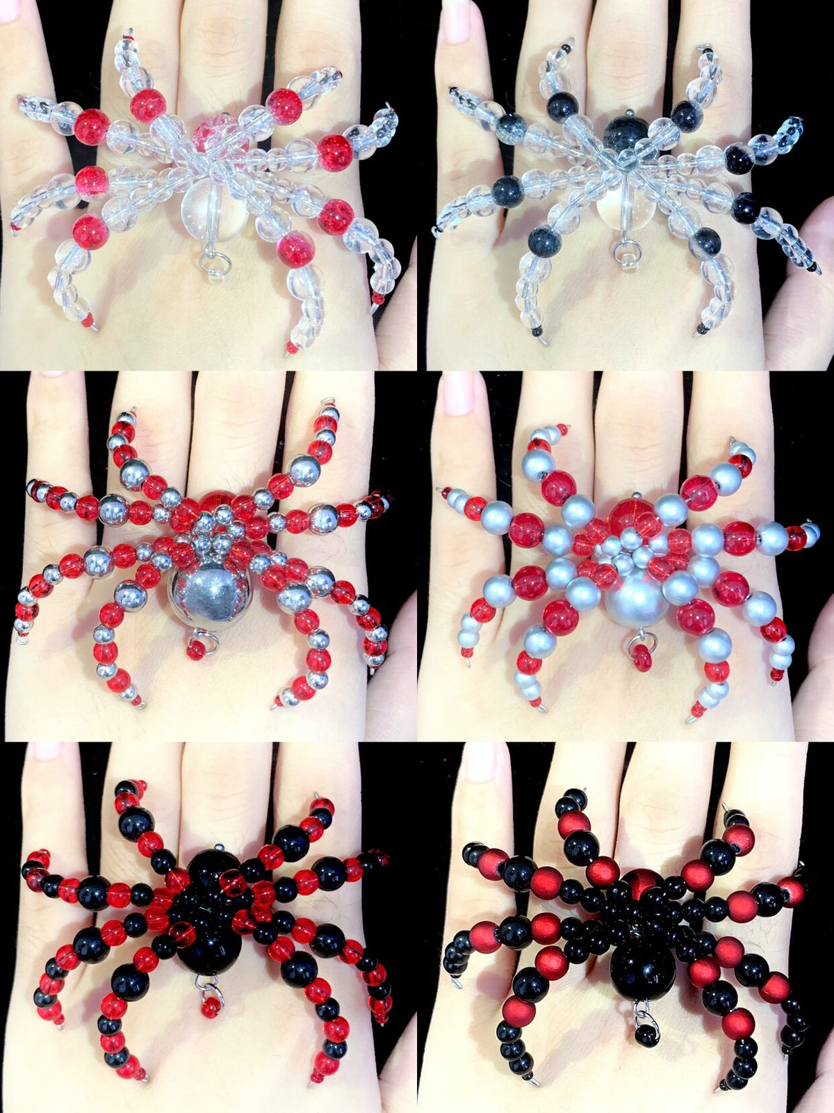 Spider Ring Original Design Handmade detail shot | Blackyyds