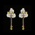 Y2K Petal Bell Pendant - White Clip Attachment - y2k necklace | Blackyyds