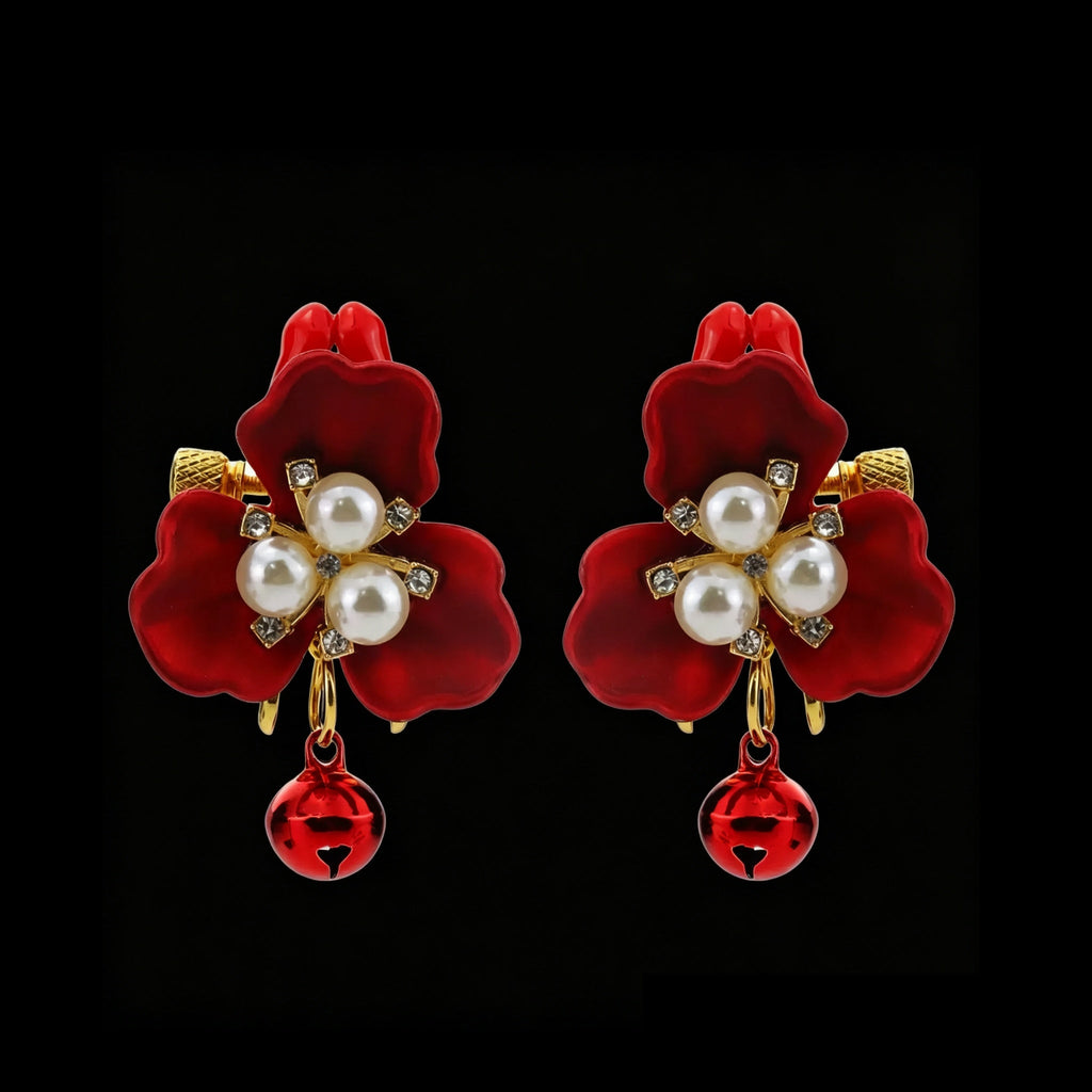 white red bell pendant side angle | Blackyyds