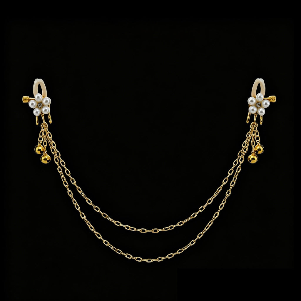 white bell pendant bell detail | Blackyyds